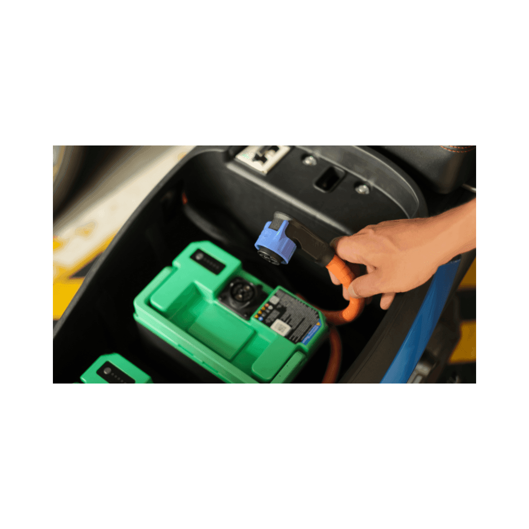 battery-swapping-step-electric-motorcycle-removal